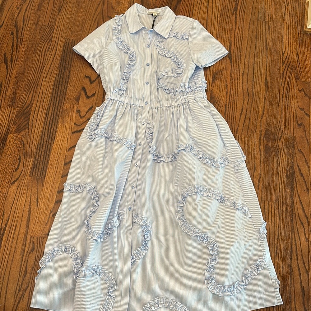 NWT Kate Spade x Target ruffle shirt dress